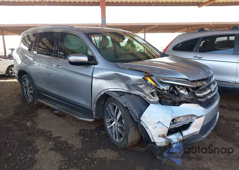 2017 Honda Pilot Elite from USA, damaged, VIN 5FNYF6H08HB066477